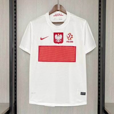 2012 Poland Home Retro Soccer Jersey