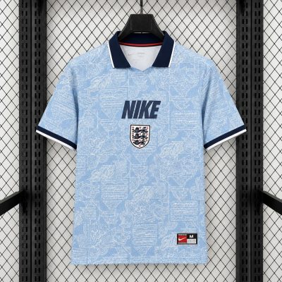 2026 England Energy 90s Blue Soccer Jersey