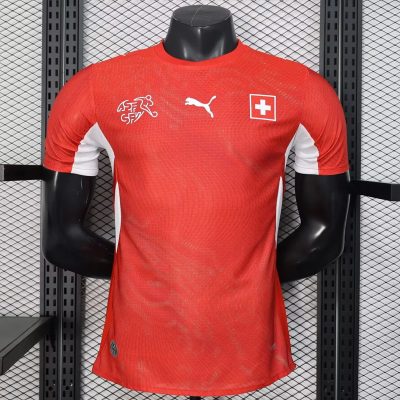 2026 Switzerland Home Player Version Soccer Jersey