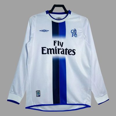 03/05 Chelsea Away Long Sleeve Retro Soccer Jersey