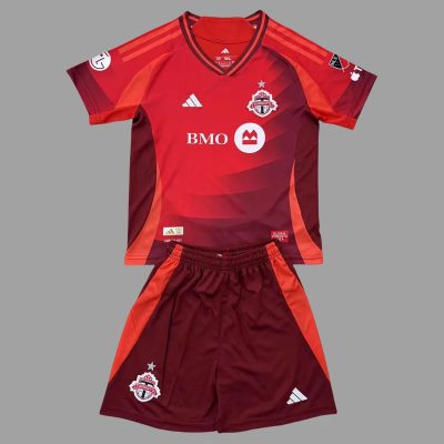 2025 Toronto FC Home Kids Soccer Jersey Size 16-28