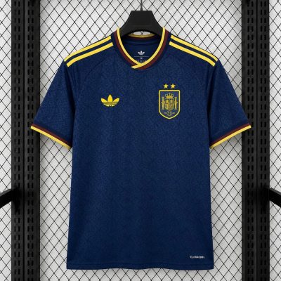 2026 Spain Special Edition Trefoil Navy Soccer Jersey