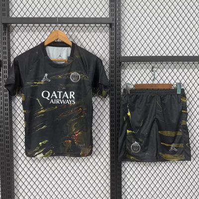 25/26 PSG Fifth Kids Soccer Jersey Size 16-28