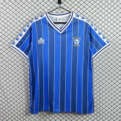 85/87 Cardiff City Home Retro Soccer Jersey