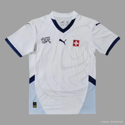 2024 Switzerland away soccer jersey