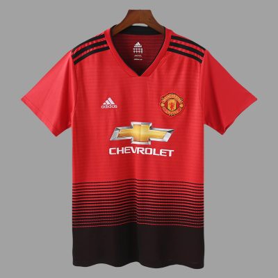 18/19 Manchester United Home Retro Soccer Jersey