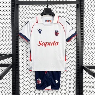 26/27 Bologna Away Kids Soccer Jersey