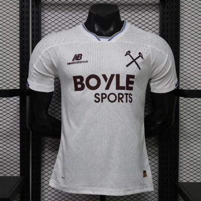 26/27 West Ham United Away Player Version Soccer Jersey