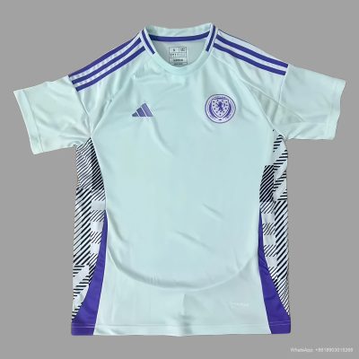 2024 Scotland away soccer jersey