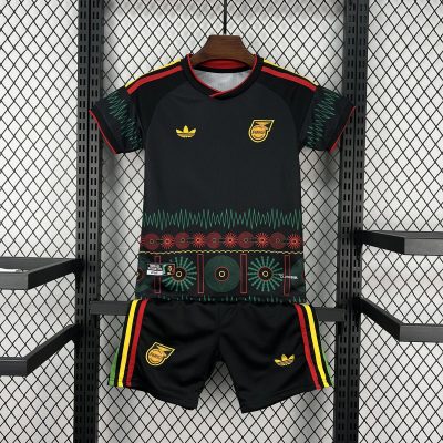 2026 Jamaica Away Kids Soccer Jersey Size 16-28