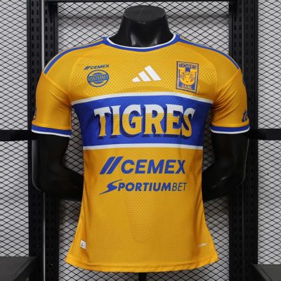 26/27 Tigres UANL Home Player Version Soccer Jersey