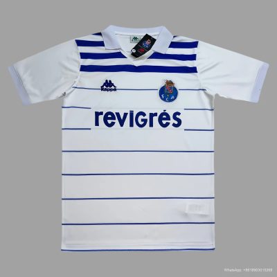 85/86 Porto Away Retro Soccer Jersey
