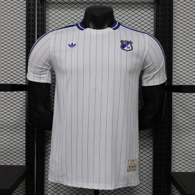 2026 Millonarios FC Terrace Icons Player Version White Soccer Jersey