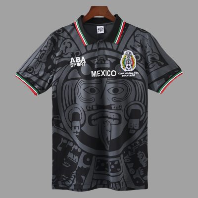 1998 Mexico Third Retro Soccer Jersey