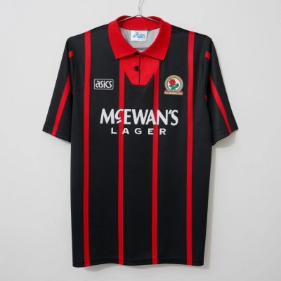 94/95 Blackburn Away Retro Soccer Jersey