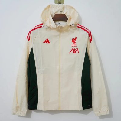 25/26 Liverpool Beige Windbreaker