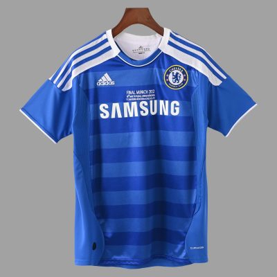 11/12 Chelsea Home Champions League Final Retro Soccer Jersey