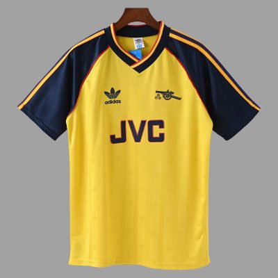88/90 Arsenal Away Retro Soccer Jersey