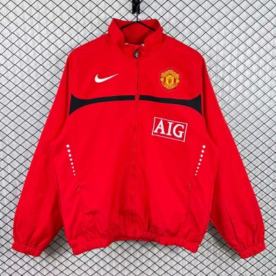 10/11 Manchester United Red Windbreaker
