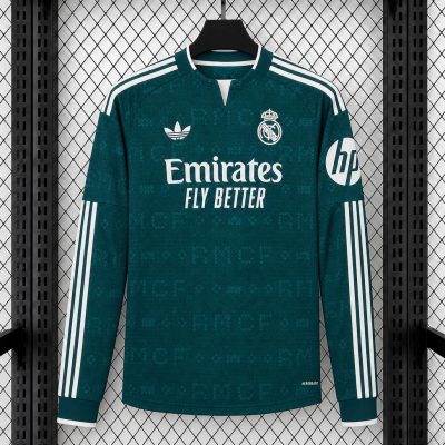 26/27 Real Madrid Away Long Sleeve Soccer Jersey