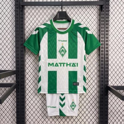 26/27 Werder Bremen Home Kids Soccer Jersey