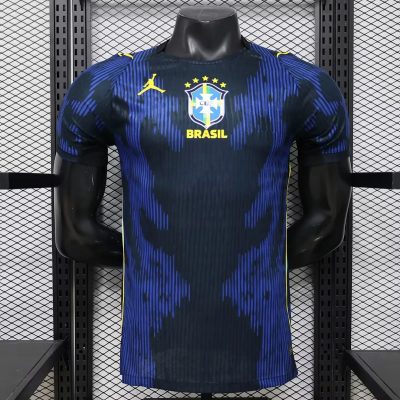 2026 Brazil Away Player Version Soccer Jersey