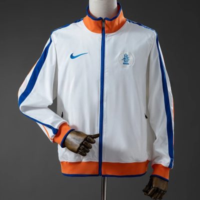 2010 2011 Netherlands White Track Jacket