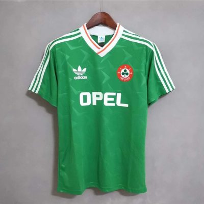 1990 Ireland Home Retro Soccer Jersey
