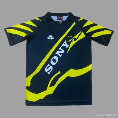 96/97 Juventus third black Retro soccer jersey