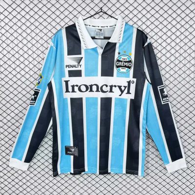 1997 Gremio Home Long Sleeve Retro Soccer Jersey