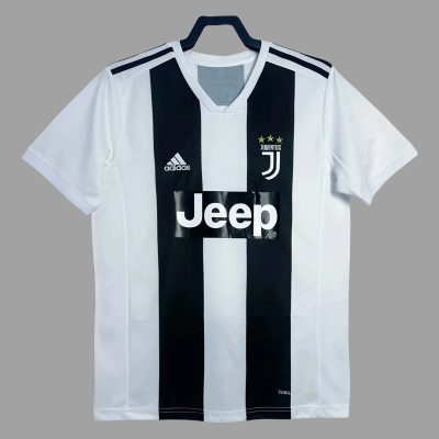 18/19 Juventus Home Retro Soccer Jersey