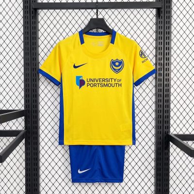26/27 Portsmouth Away Kids Soccer Jersey