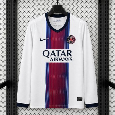 26/27 PSG Away Long Sleeve Soccer Jersey