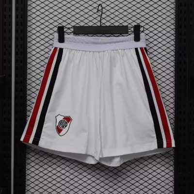 2027 River Plate White Player Version Soccer Shorts