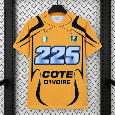 2026 Ivory Coast 225 Special Edition Yellow Soccer Jersey