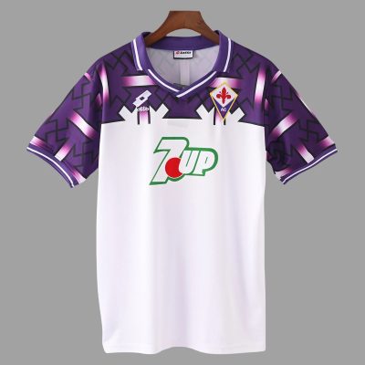 92/93 Fiorentina Away Retro Soccer Jersey