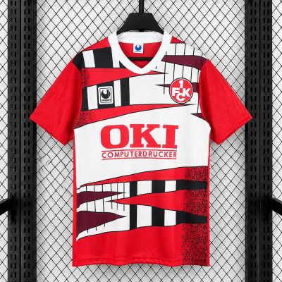91/92 Kaiserslautern Home Retro Soccer Jersey