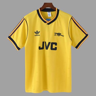 86/88 Arsenal Away Retro Soccer Jersey
