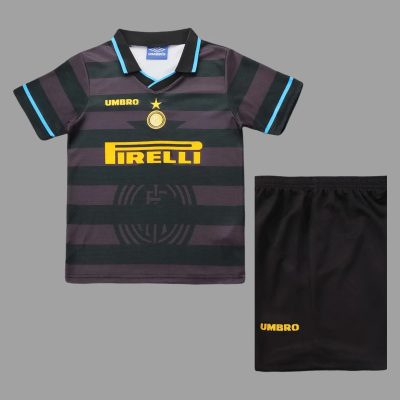 97/98 Inter Milan Third Kids Retro Soccer Jersey Size 16-28