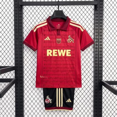 26/27 Koln Willi Ostermann Special Version Kids Soccer Jersey