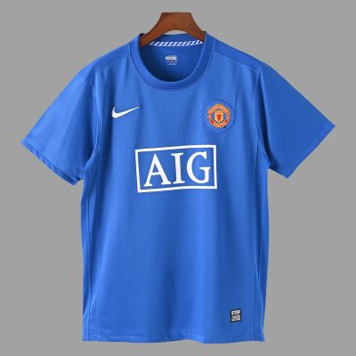 08/09 Manchester United Third Retro Soccer Jersey