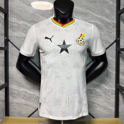 2025 Ghana Home Player Version Soccer Jersey
